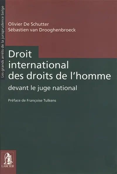 Droit international des droits de l'homme : devant le juge national