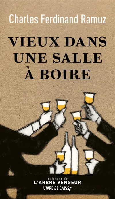 Vieux dans une salle à boire. La folle en costume de folie