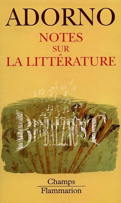 Notes sur la littérature