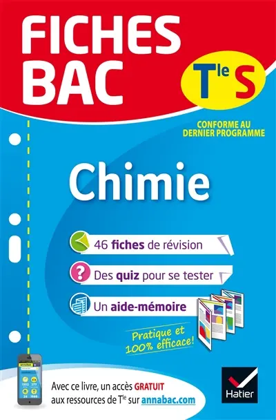 Chimie enseignement spécifique terminale S