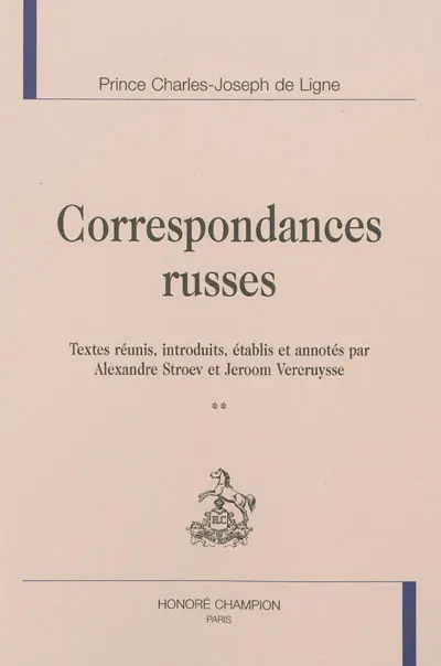 Correspondances russes