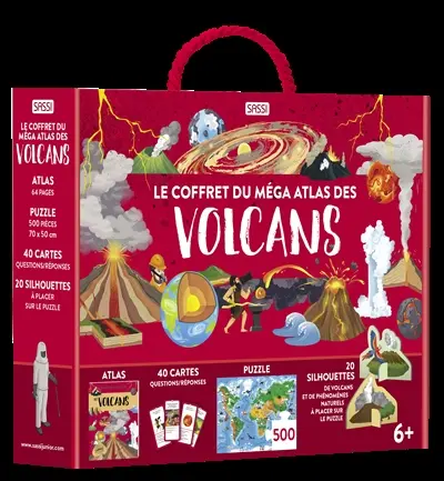 Le coffret du méga atlas des volcans