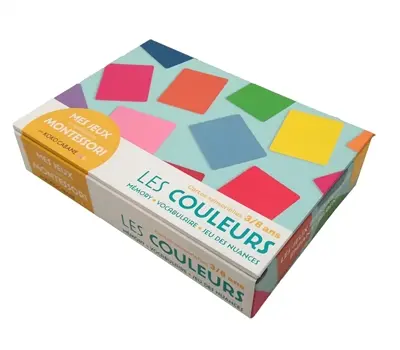 Les couleurs : mémory, vocabulaire, jeu des nuances, cartes sensorielles 3-8 ans : mes jeux d'inspiration Montessori