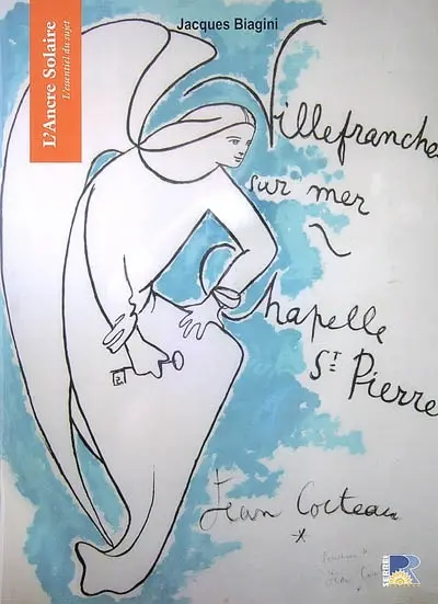 Chapelle Saint-Pierre, Villefranche-sur-Mer : la belle romaine au quai dormait... Un prince frivole l'a réveillée. A roman, sleeping beauty, lay on the shore... There came a frivolous prince, and the princess awoke