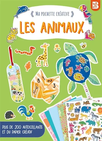 Ma pochette créative : Les animaux