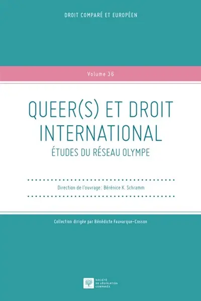 Queer(s) et droit international : études du réseau Olympe