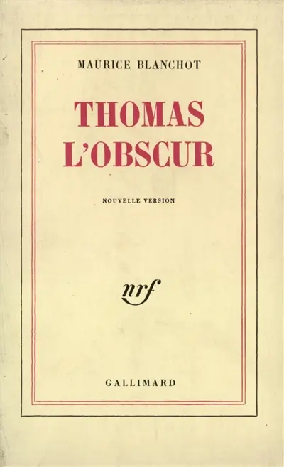 Thomas l'obscur
