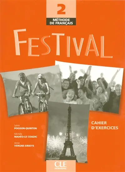 Festival 2, méthode de français : cahier d'exercices