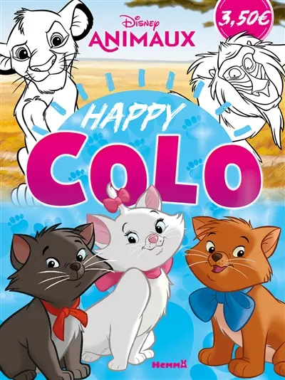 Disney animaux : Marie, Toulouse et Berlioz