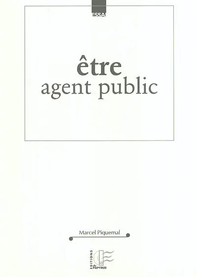 Etre agent public