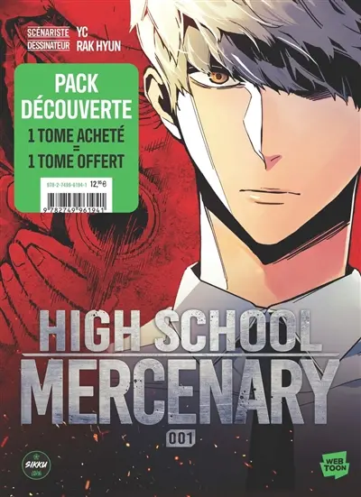 High school mercenary : pack découverte : 1 tome acheté = 1 tome offert