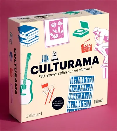 Culturama : 520 oeuvres cultes sur un plateau !