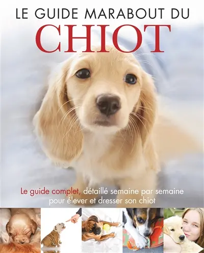 Le guide Marabout du chiot : le guide incontournable pour élever votre chiot semaine par semaine