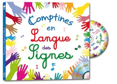 Mes comptines en langue des signes : 12 comptines traditionnelles