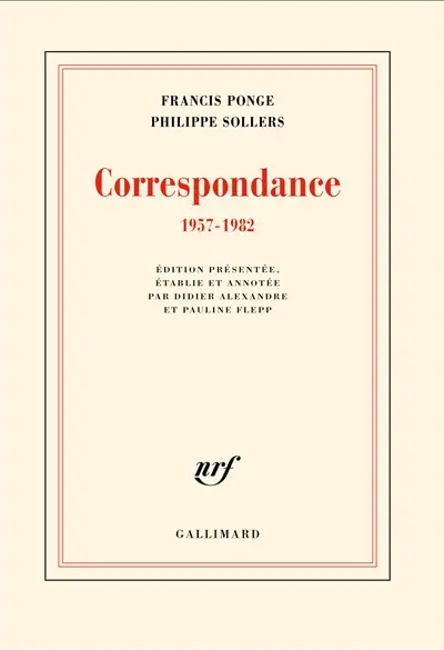 Correspondance : 1957-1982