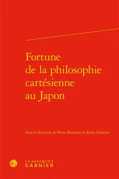 Fortune de la philosophie cartésienne au Japon