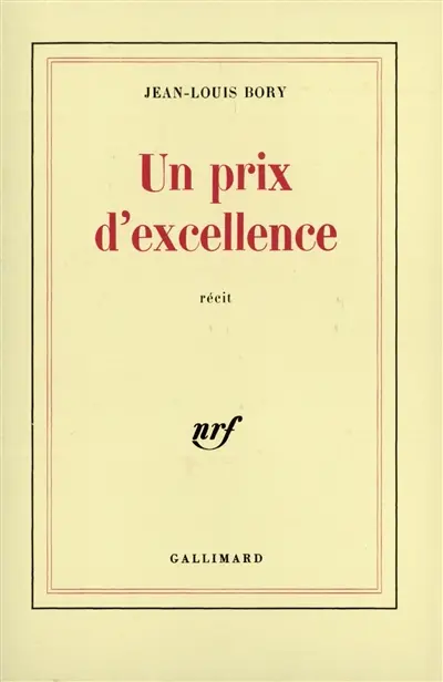 Un Prix d'excellence