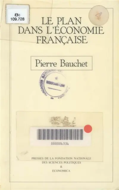 Le Plan dans l'économie française