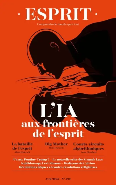 Esprit, n° 520. L'IA aux frontières de l'esprit