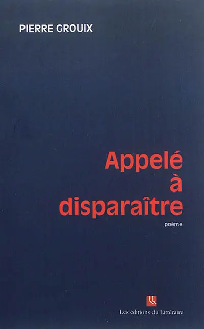 Appelé à disparaître