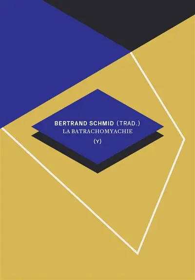 La batrachomyomachie