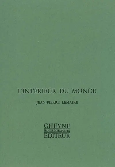 L'intérieur du monde