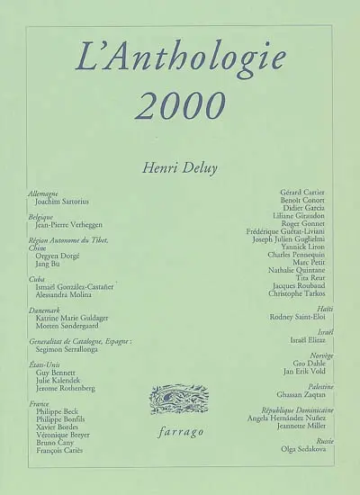 L'anthologie 2000