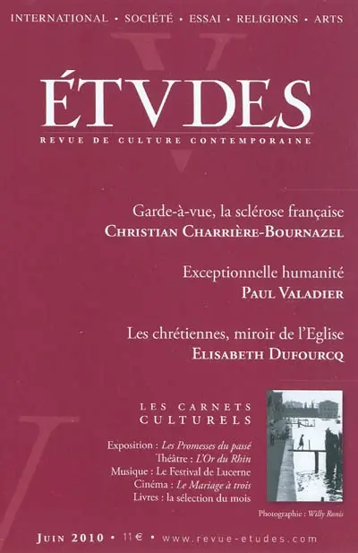 Etudes, n° 412-6