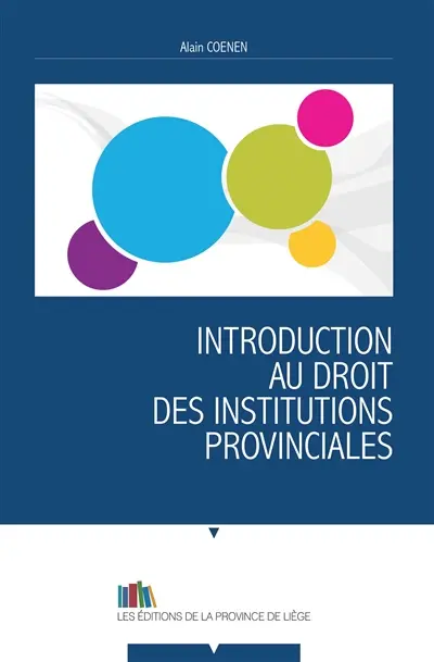 Introduction au droit des institutions provinciales