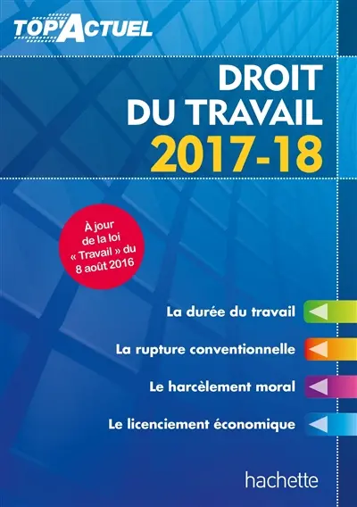 Droit du travail : 2017-18