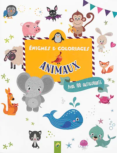 Animaux : énigmes & coloriages