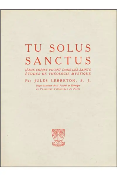 Tu solus sanctus