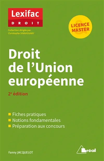 Droit de l'Union européenne : licence & master