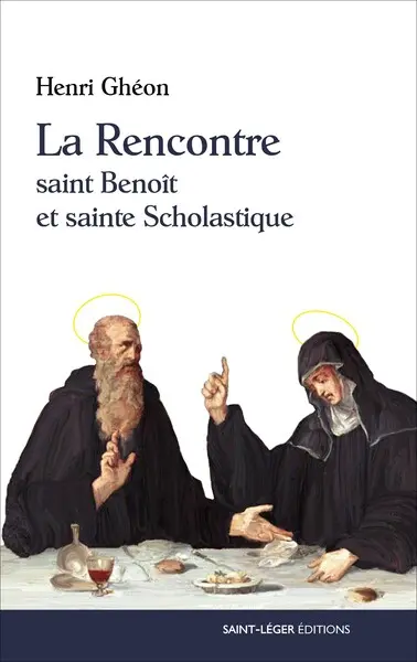 La rencontre : saint Benoît et sainte Scholastique