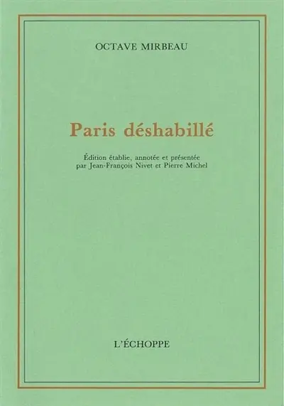 Paris déshabillé