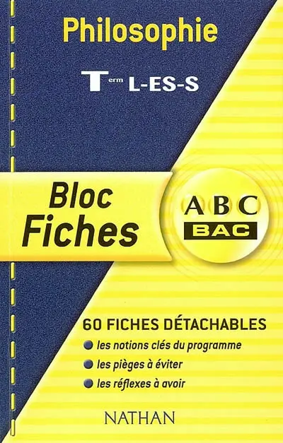 Philosophie terminales L-ES-S