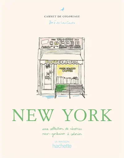 New York : une collection de rêveries new-yorkaises à colorier