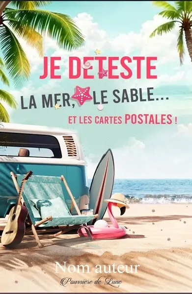 Je déteste le sable, la mer... et les cartes postales !