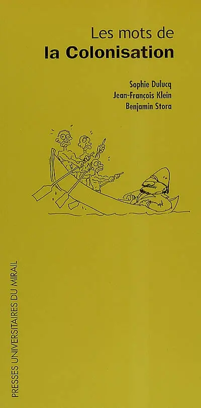 Les mots de la colonisation