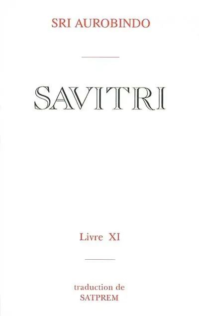 Savitri. Vol. 11