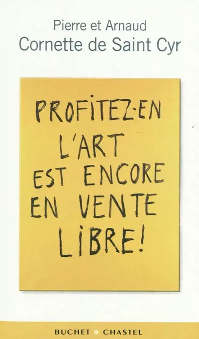 Profitez-en, l'art est encore en vente libre !