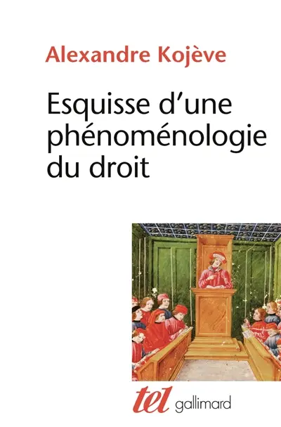 Esquisse d'une phénoménologie du droit : exposé provisoire