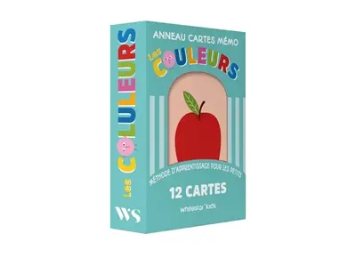 Les couleurs : Anneau cartes mémo