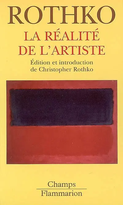 La réalité de l'artiste