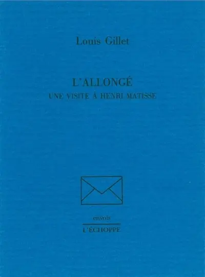 L'allongé (sur Henri Matisse)