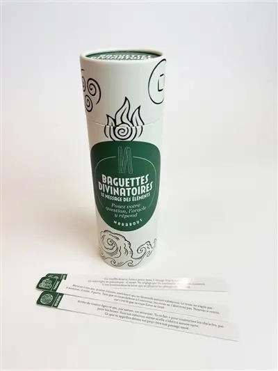 Baguettes divinatoires : le message des éléments : posez votre question, l'oracle y répond