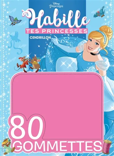 Cendrillon : 80 gommettes