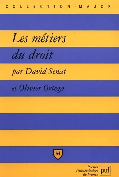 Les métiers du droit