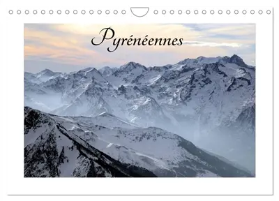 Pyrénéennes (Calendrier mural 2026 DIN A4 vertical), CALVENDO calendrier mensuel : La chaîne des Pyrénées aux quatre saisons