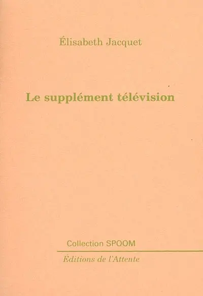 Le supplément télévision
